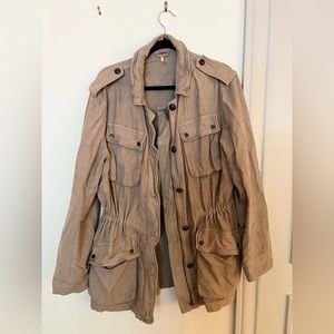 Free People L Tan Jacket